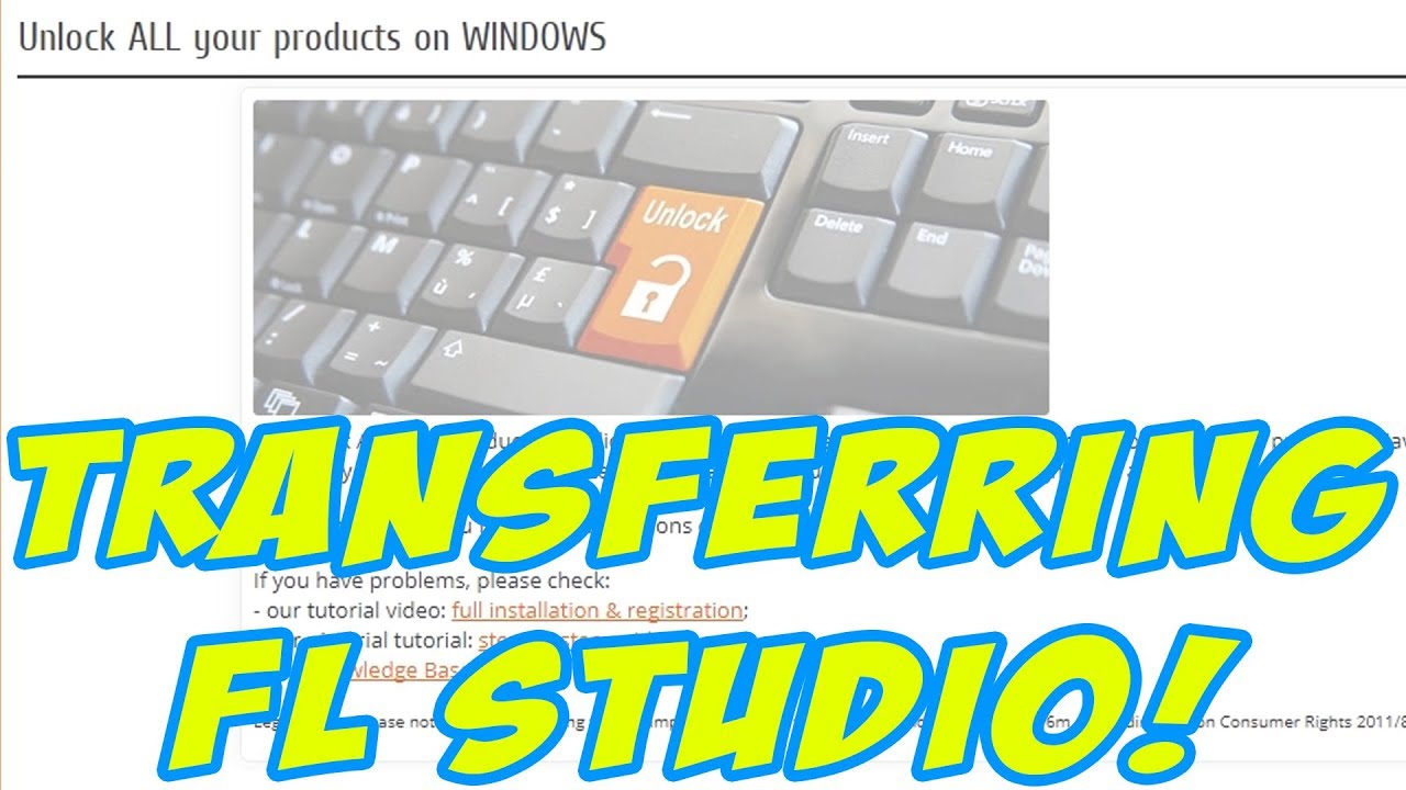 How To Transfer FL Studio To Another PC or Laptop