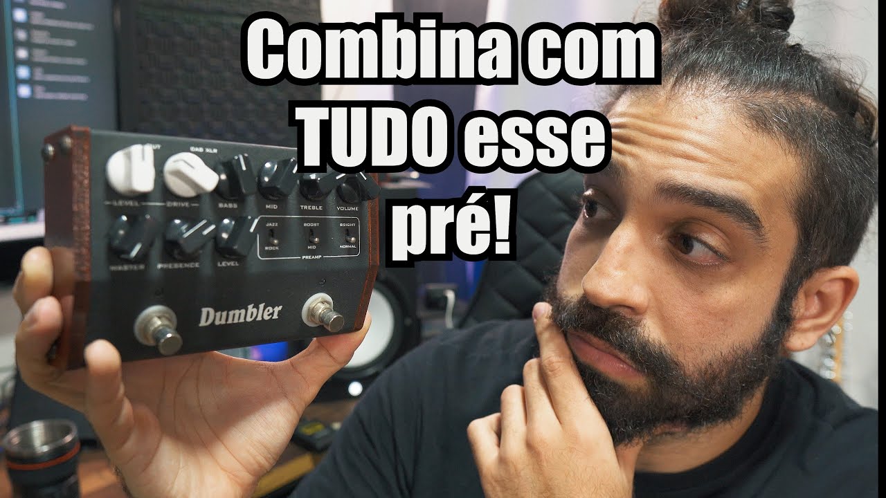 Pré Amp Limpo com Drive cremoso e Saída com gabinete  - Dumbler da N2audio