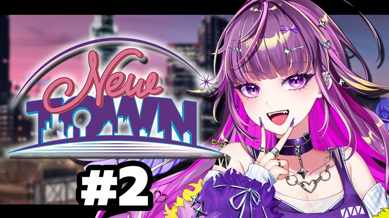 【 NEWTOWN 】　悪になるか否か決まる日　【羽流鷲りりり｜ななしいんく】