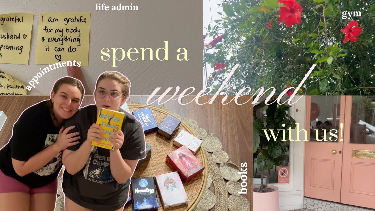 Weekend Vlog | Sister dates, appointments, gym & book chats!