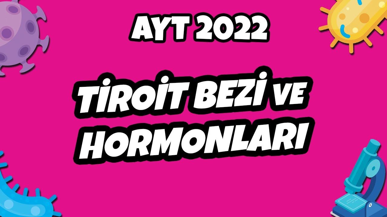 Tiroit Bezi ve Hormonları | AYT Biyoloji 2022 #hedefekoş