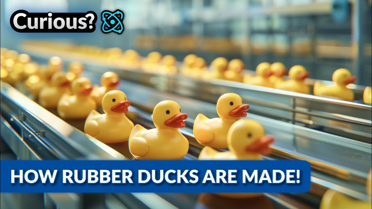 Ever Wondered How Rubber Ducks Are Produced? | Home Factory