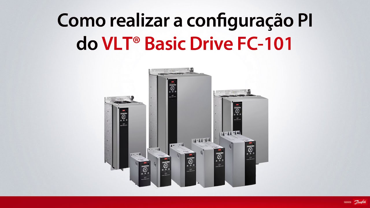 Como realizar a configuração PI do VLT® Basic Drive FC-101