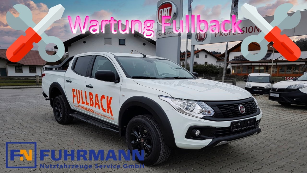 Wartung an einem FIAT FULLBACK 😎
