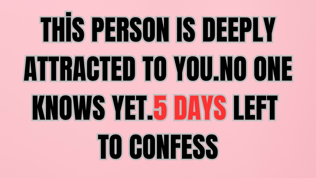 This Person Is Deeply Attracted to You. No One Knows Yet. 5 Days Left to Confess
