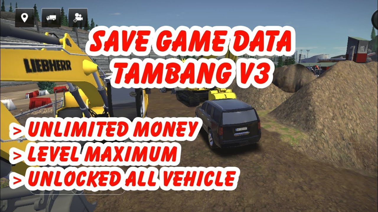 Save Map Tambang Construction Simulator 3 | Download Save Data Tambang consim3