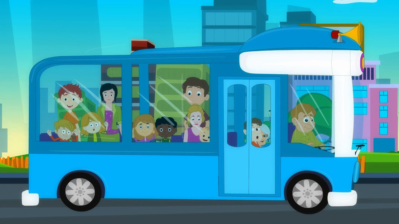 The Wheels On The Bus | Kids Songs For Childrens | Nursery Rhymes