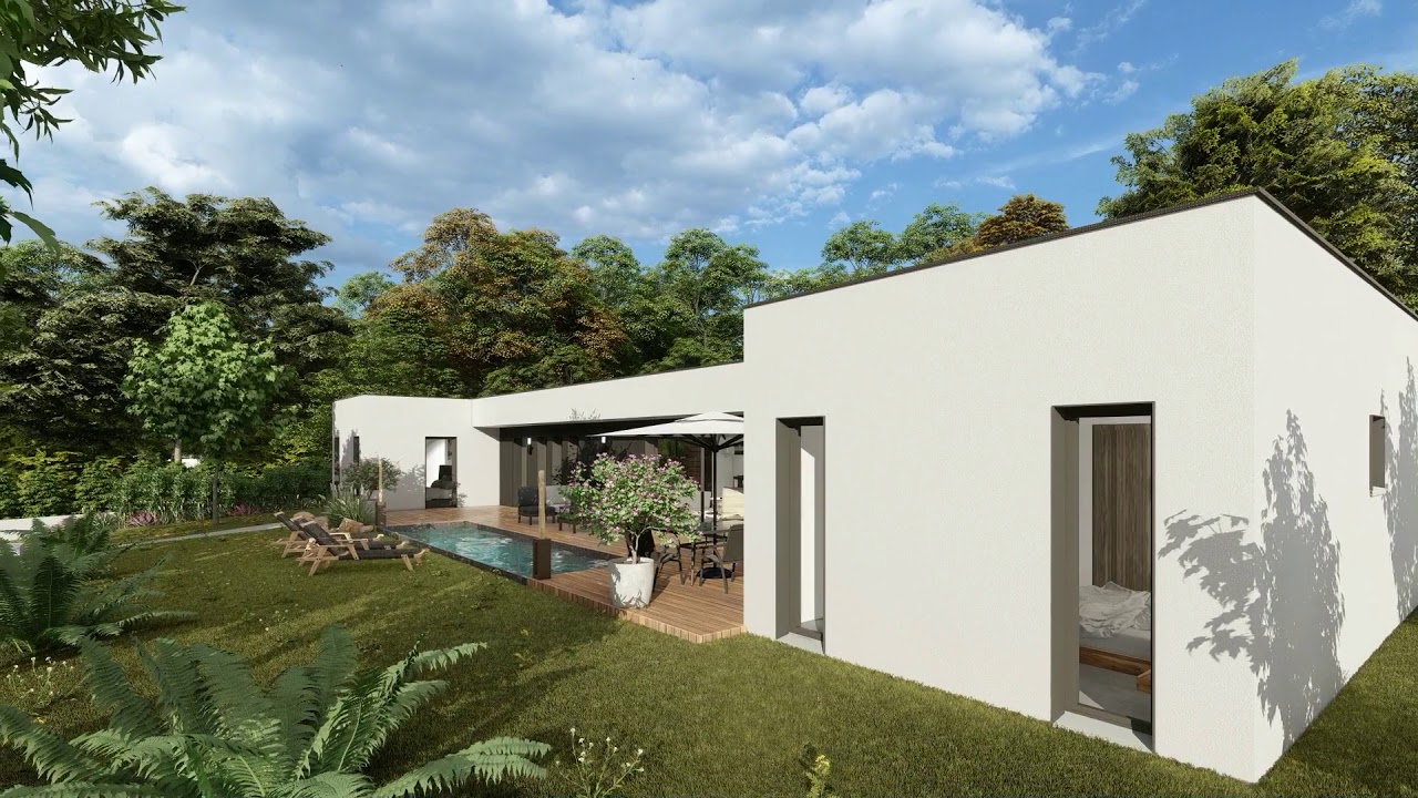 Une maison booa conçue en U 🌿