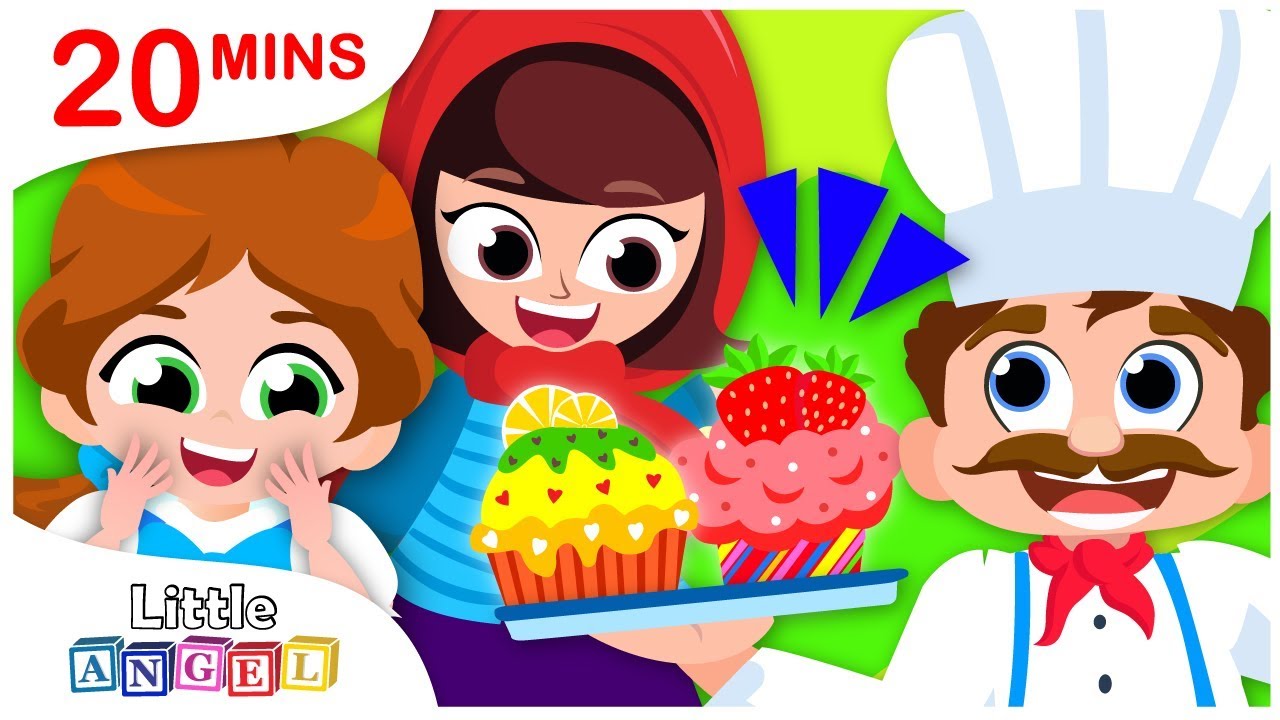 Muffin Man and The Princesses, No No Healthy Habits, Christmas Carols by Little Angel