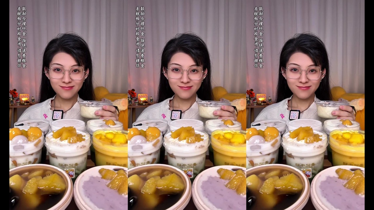 ASMR Mukbang ,Creamy Cake Dessert chocolate cake dessert recipes #jasmine