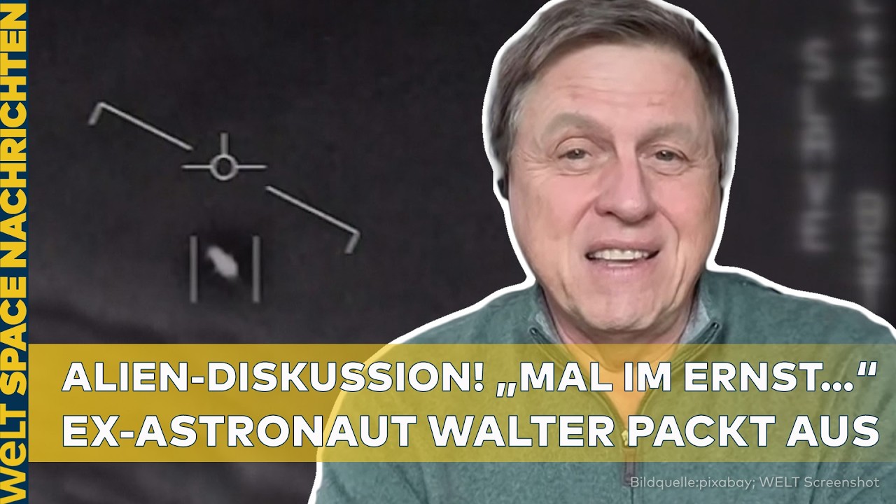 ALIENS: &bdquo;Mal im Ernst &hellip;&ldquo; | Ulrich Walter r&auml;umt ein f&uuml;r alle Mal mit dem Au&szlig;erirdischen-Mythos auf