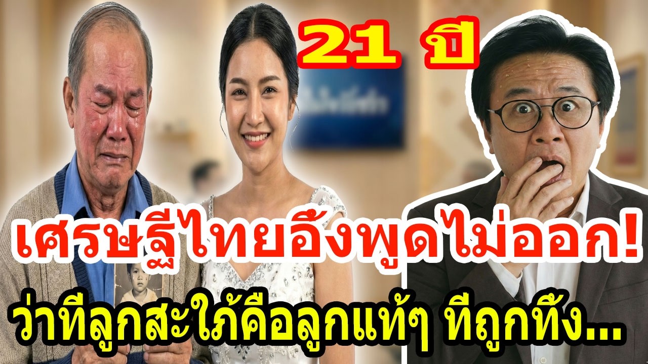 เรื่องเล่า กับ วีที: เศรษฐีไทยอึ้งพูดไม่ออก! ว่าที่ลูกสะใภ้คือลูกแท้ๆ ที่ถูกทิ้งเมื่อ 21 ปีก่อน
