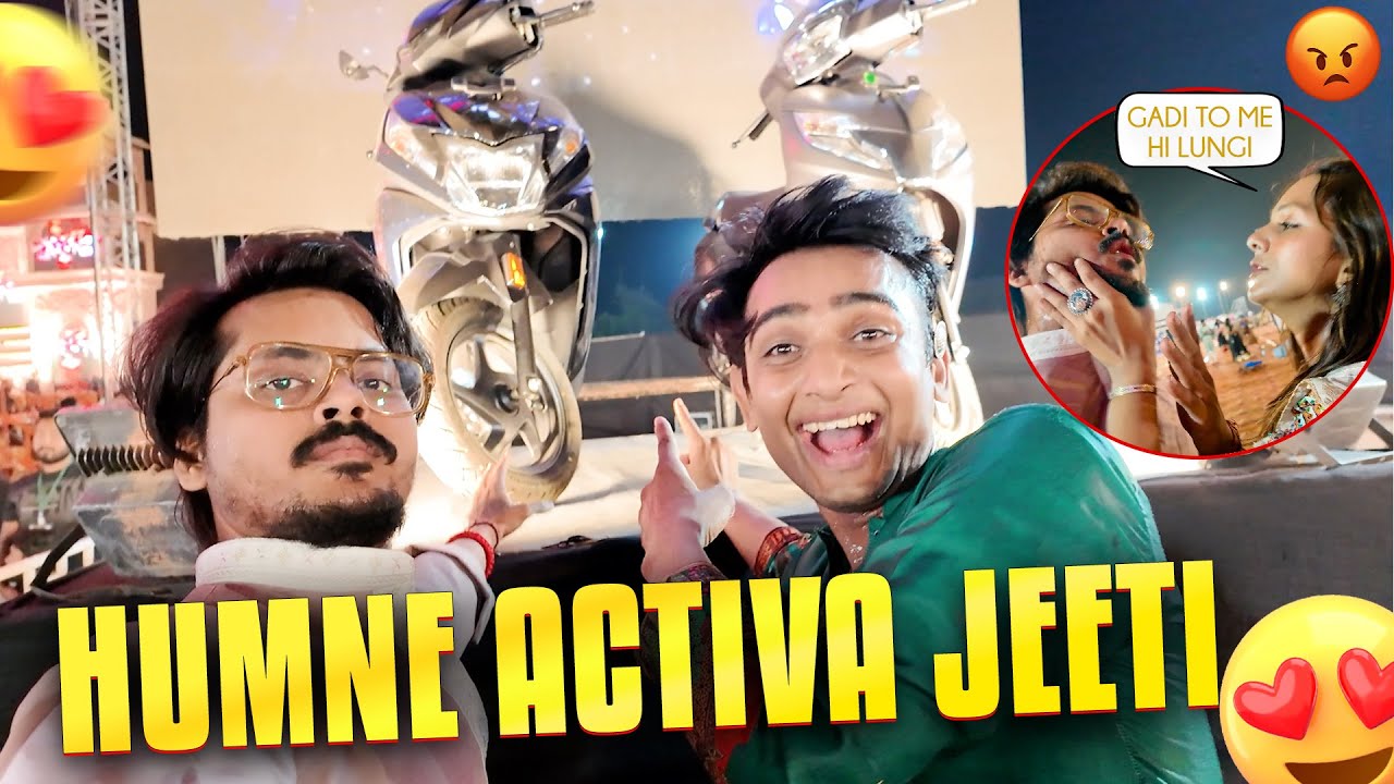 Aajto Puri Gang Ke Saath Garba Me Dhamal Macha Diya