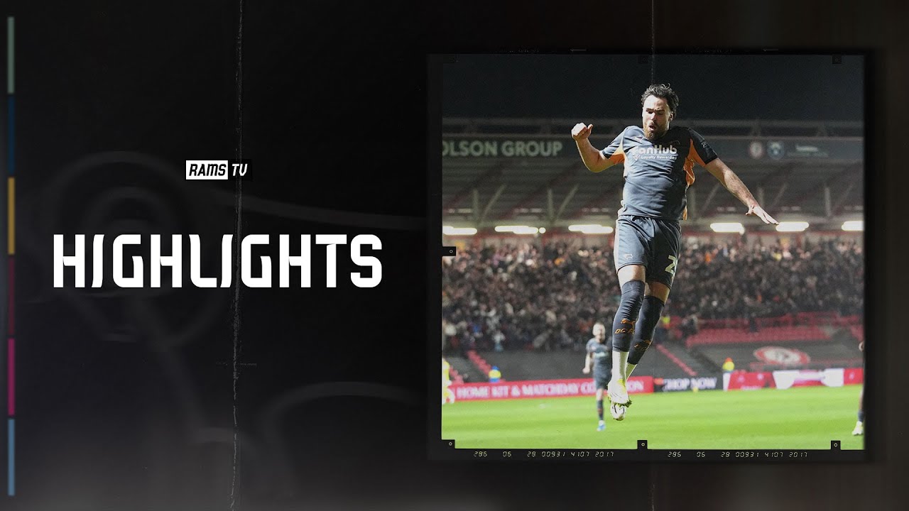 HIGHLIGHTS | Bristol City vs Derby County