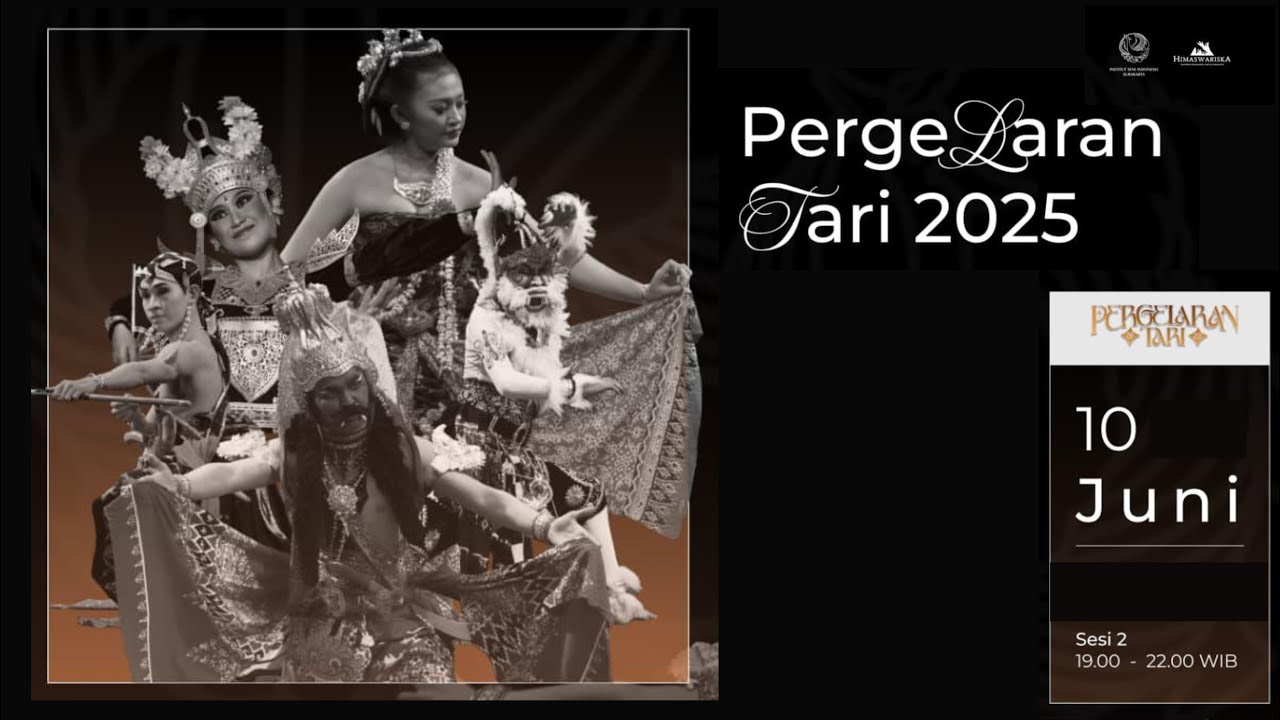 LIVE 🔴 UJIAN PERGELARAN TARI ▶️ 10 Juni ~ Tahun 2025 (Sesi Malam)