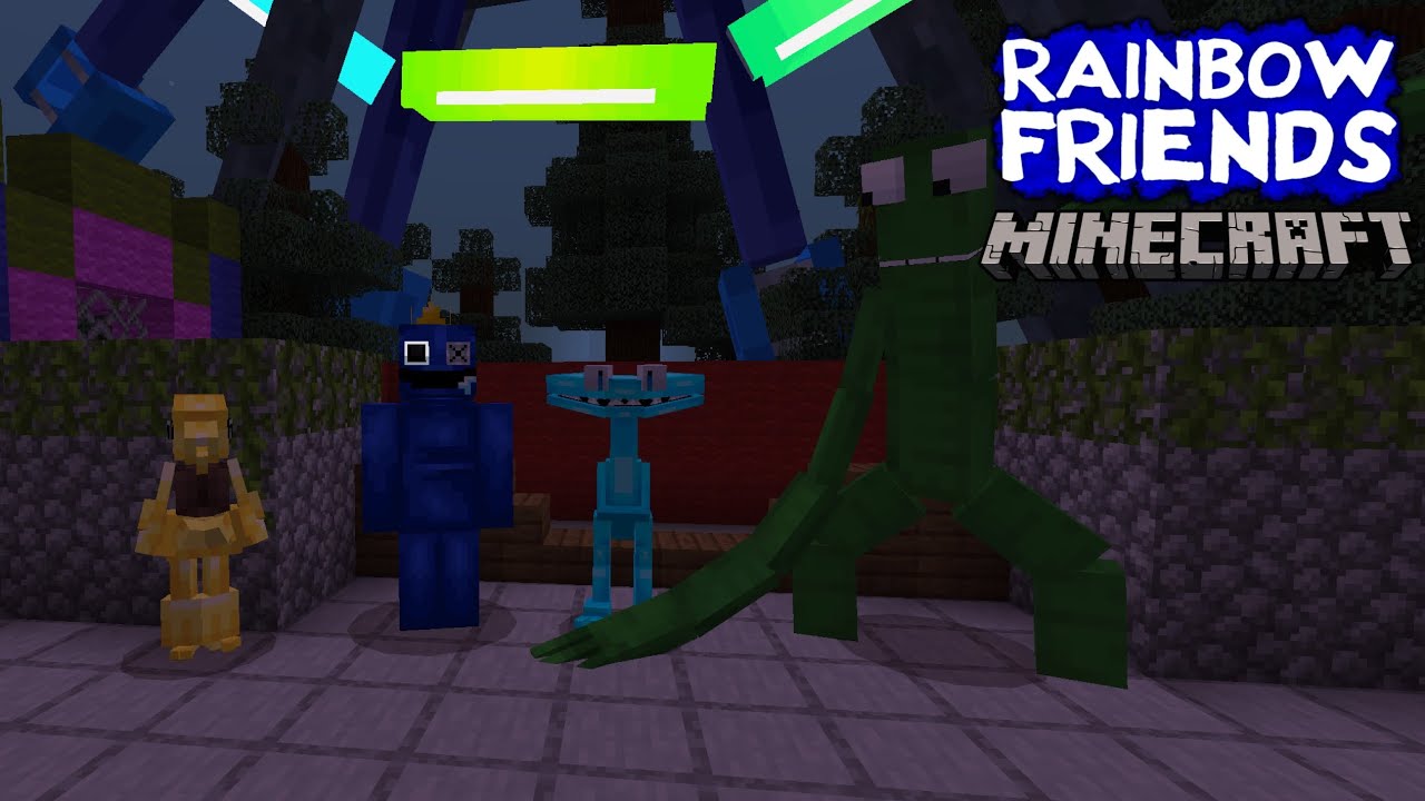 Rainbow Friends Chapter 2 [Map Minecraft Bedrock-Edition] {DEMO} Part 3