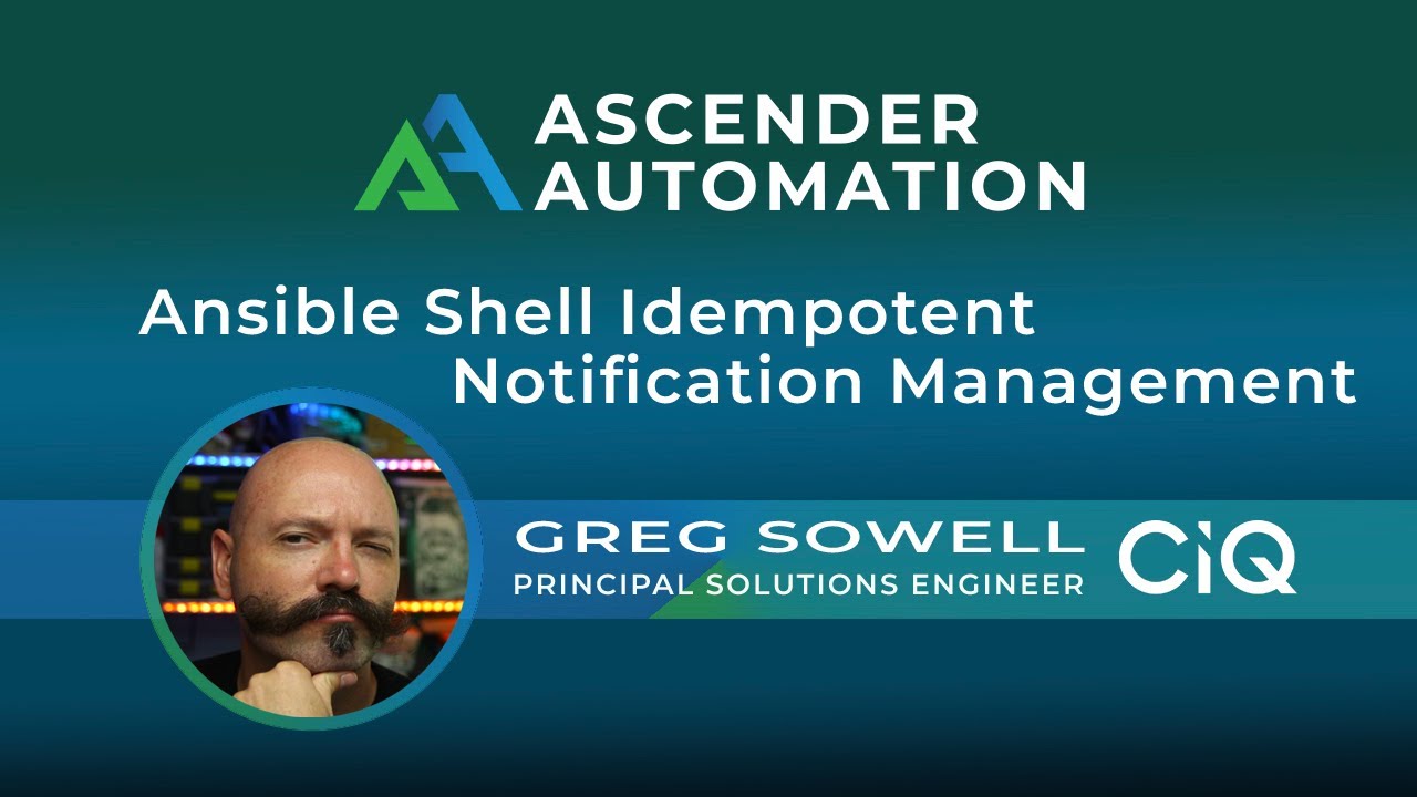 Ansible Shell Idempotent Notification Management =