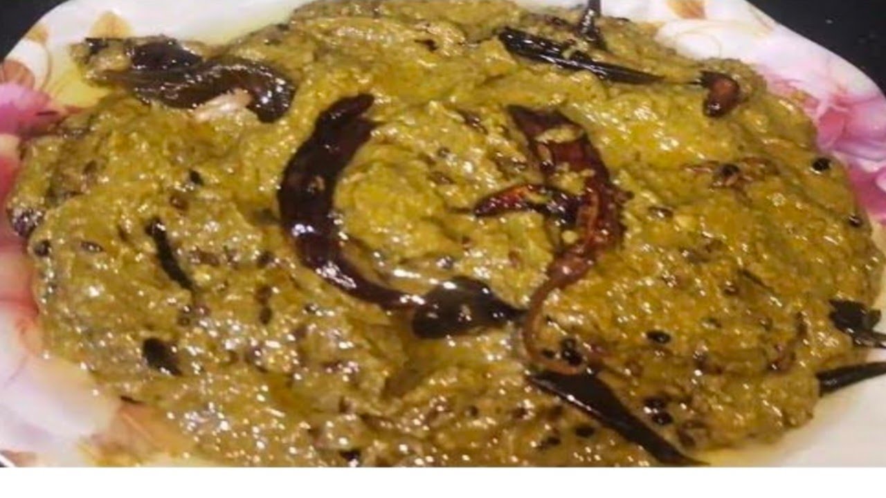 Ambade Ki Chutney/Ambade Ki Bhaji Ki Chutney/Til Phalli masale ambade ke bhaji
