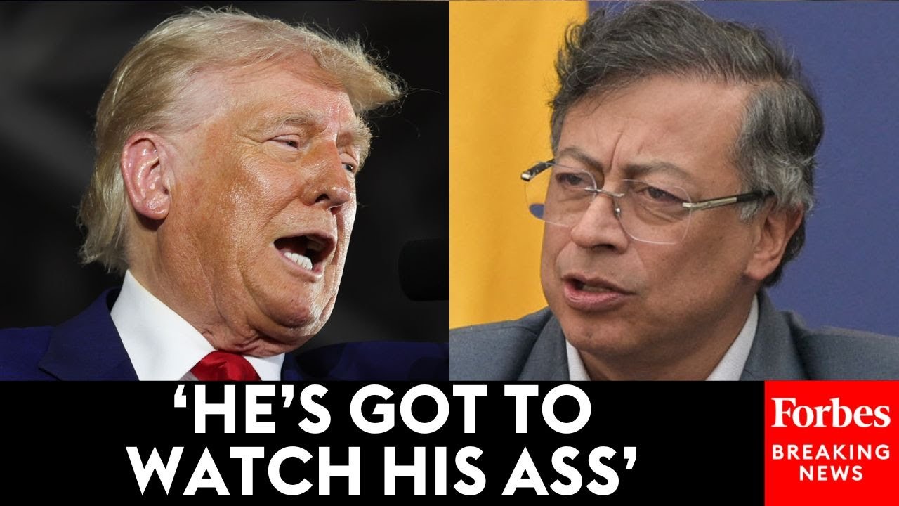 BREAKING NEWS: Trump Sends Threat To Colombian President After Criticism Of US Seizing Venezuela Oil