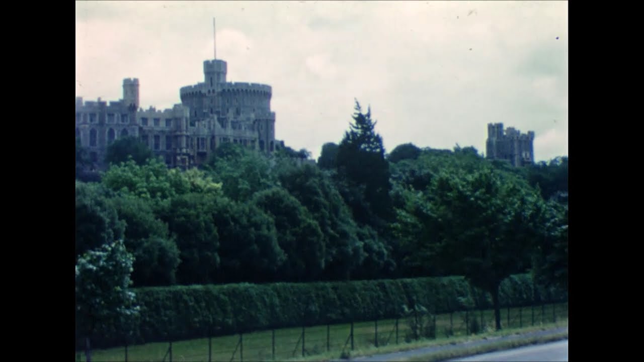 Windsor Castle & Eton, Berkshire England, 1959.