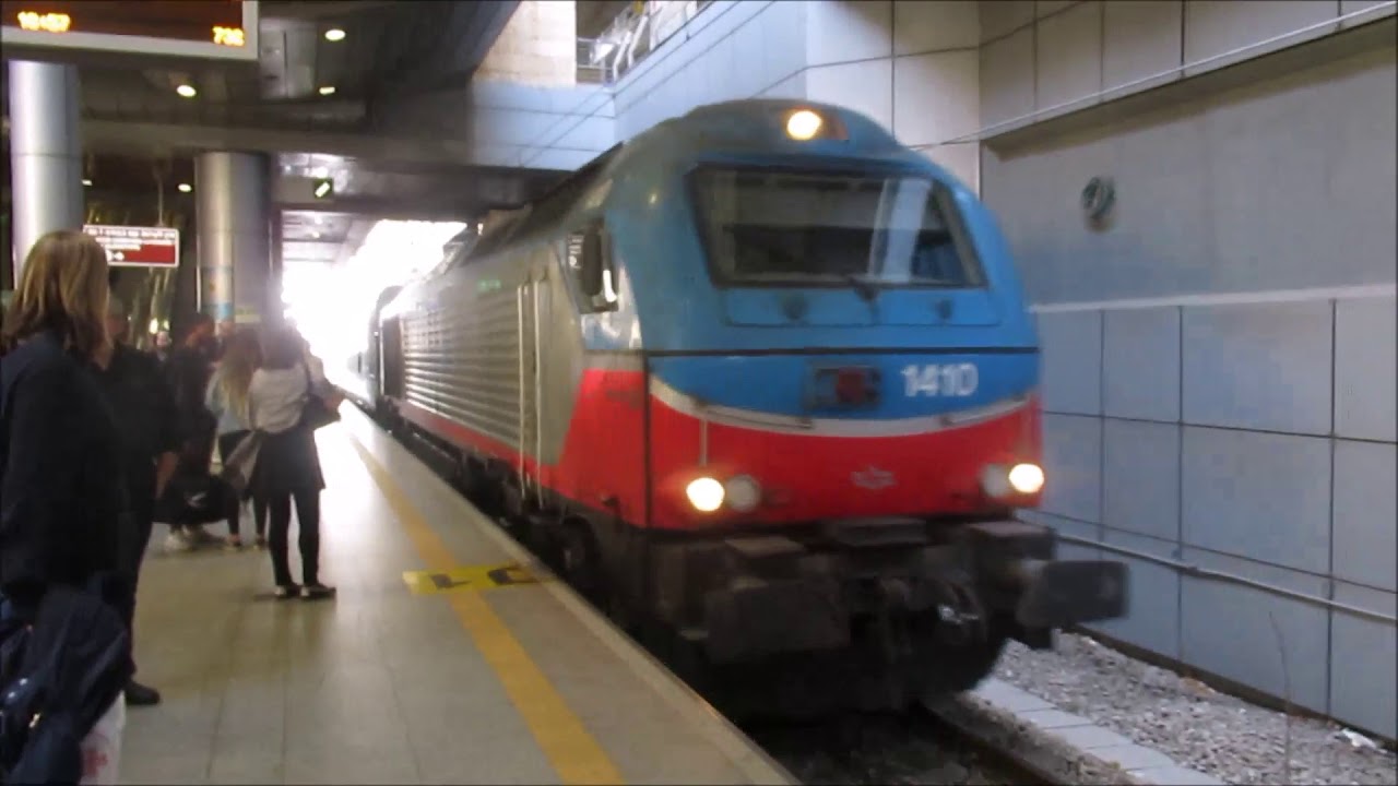 Israel Railways - רכבת ישראל - Ben Gurion Airport - Bahn - Train - Vonat