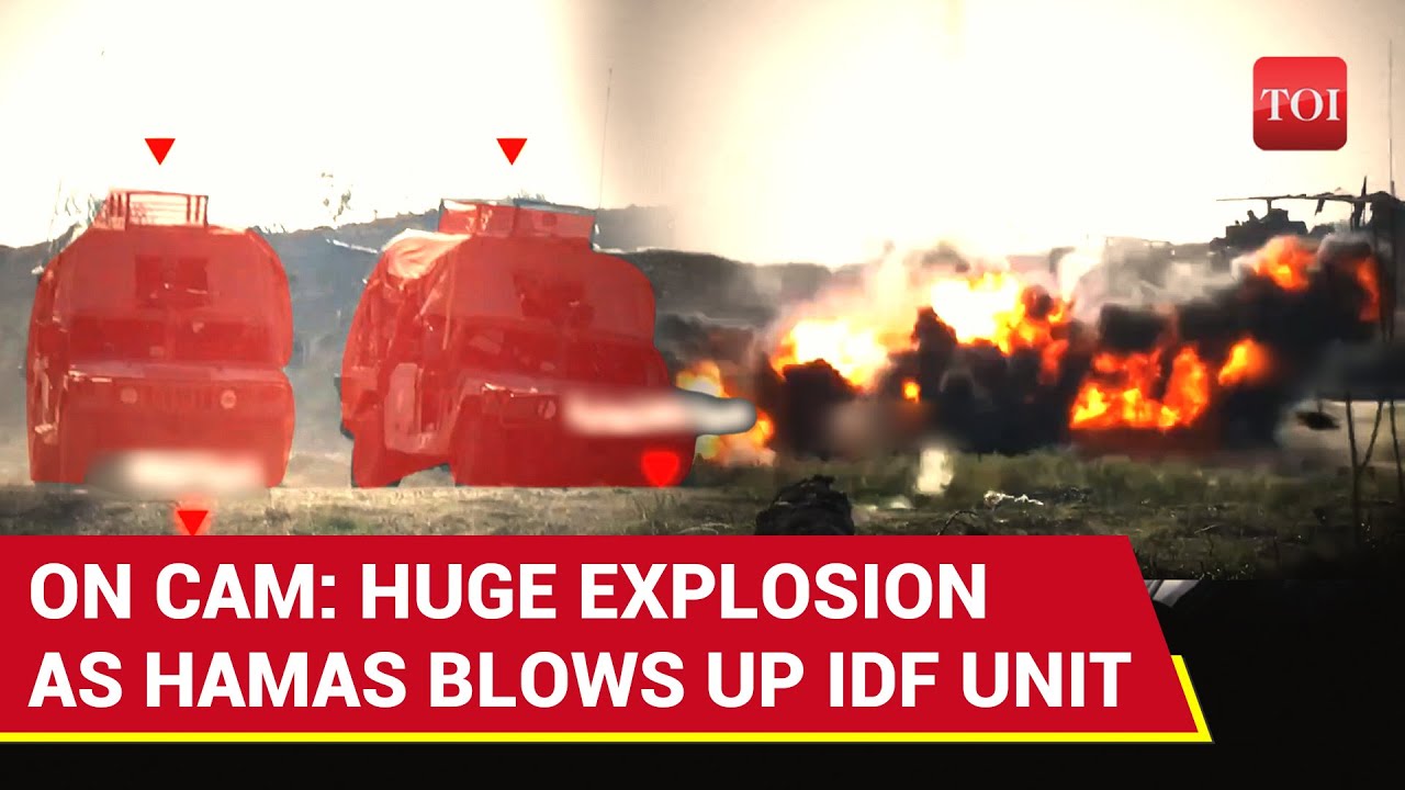 Hamas' Al-Qassam Drop Chilling Jabalia Ambush Video: 10 Israeli Soldiers 'Blown Up' In Attack