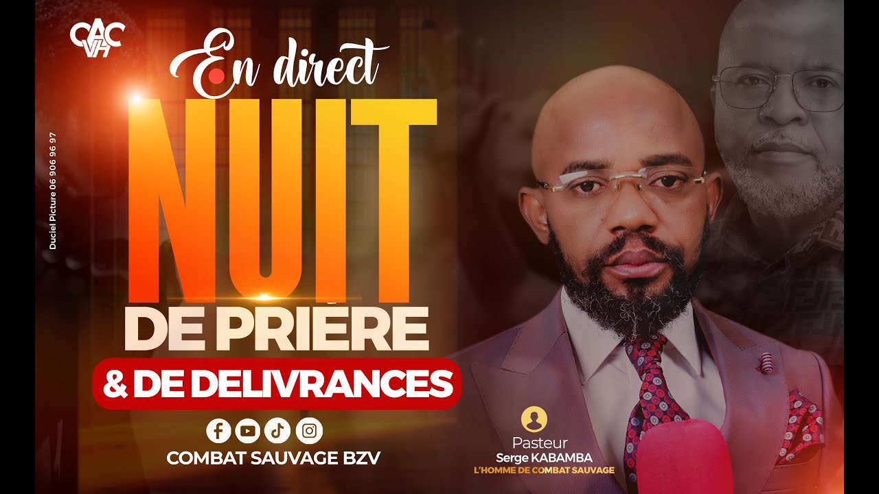NUIT DE PRIERE DU MERCREDI 28/01/2026