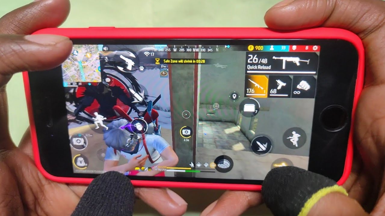 iPhone SE 3 22+kills in Br Rank Full Handcam Gameplay