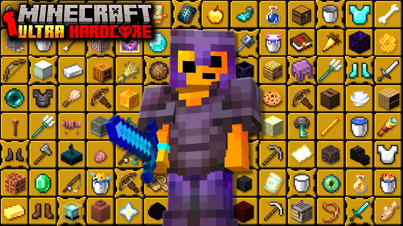 I Got All 125 Advancements in Minecraft Ultra Hardcore