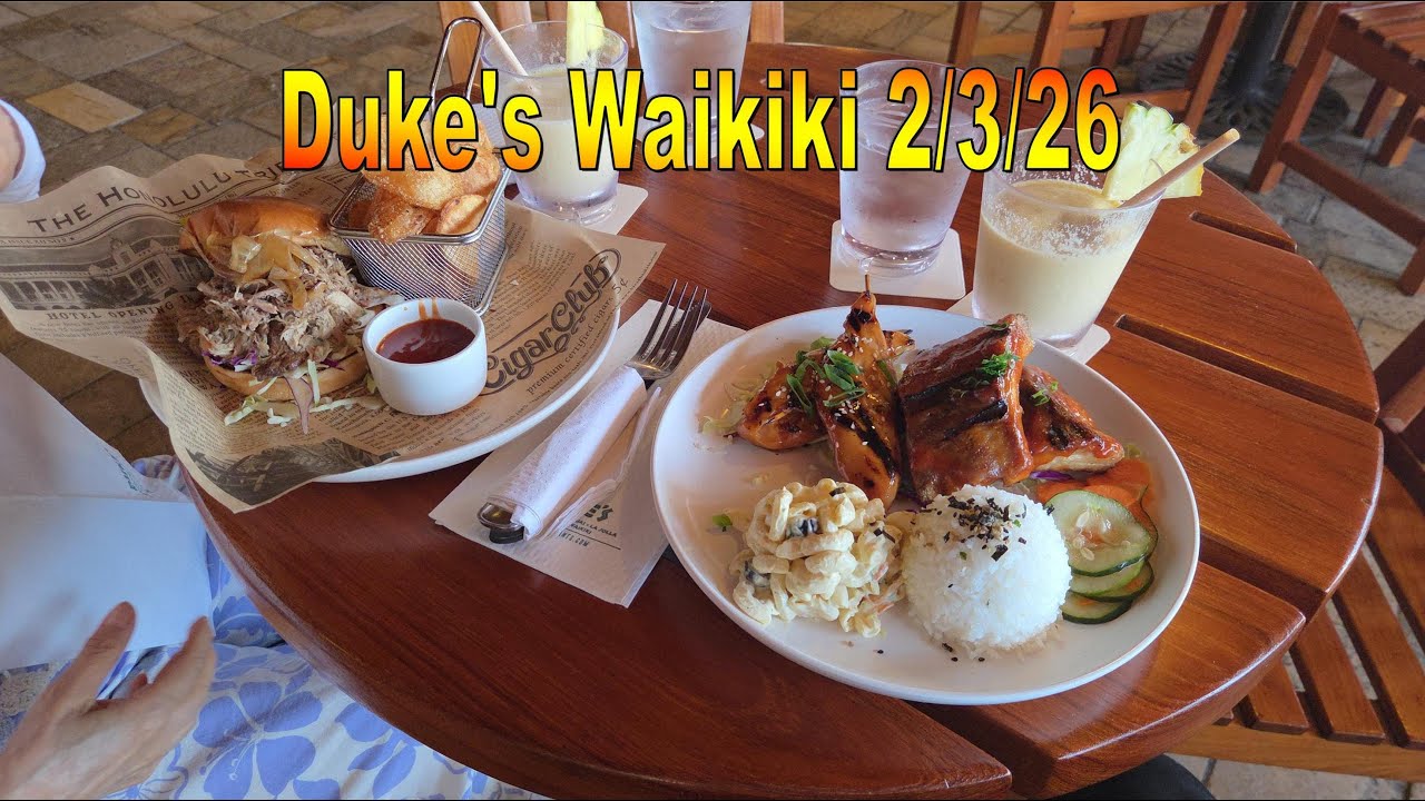 Duke's Waikiki 2/3/26 in Honolulu, Oahu, Hawaii