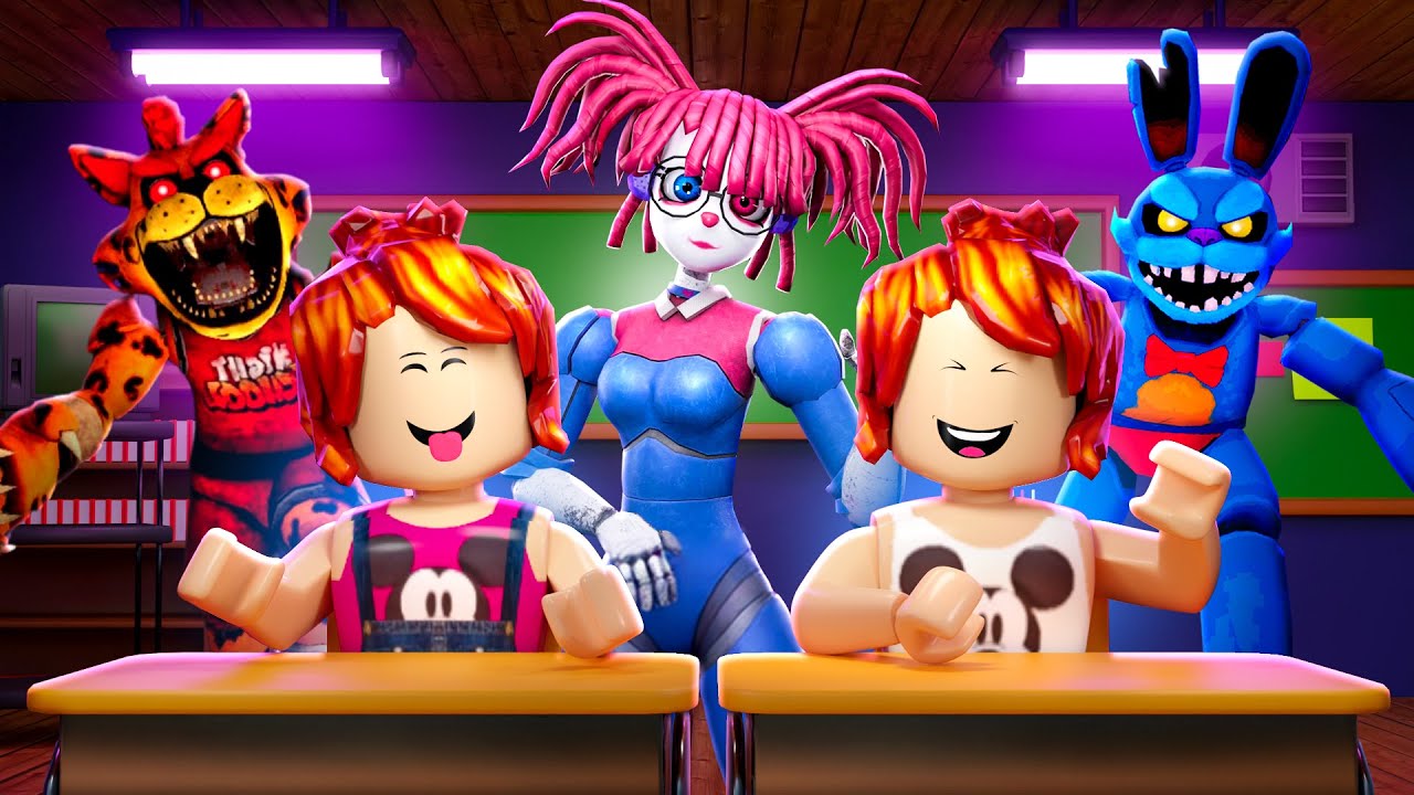 Escape da Escola de Animatronics no Roblox!