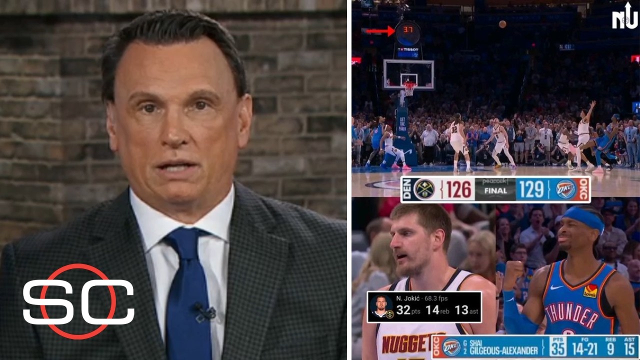 ESPN reacts to OKC Thunder beat Denver Nuggets 129-126; Shai Gilgeous-Alexander 35 Pts, Jokic 32 Pts