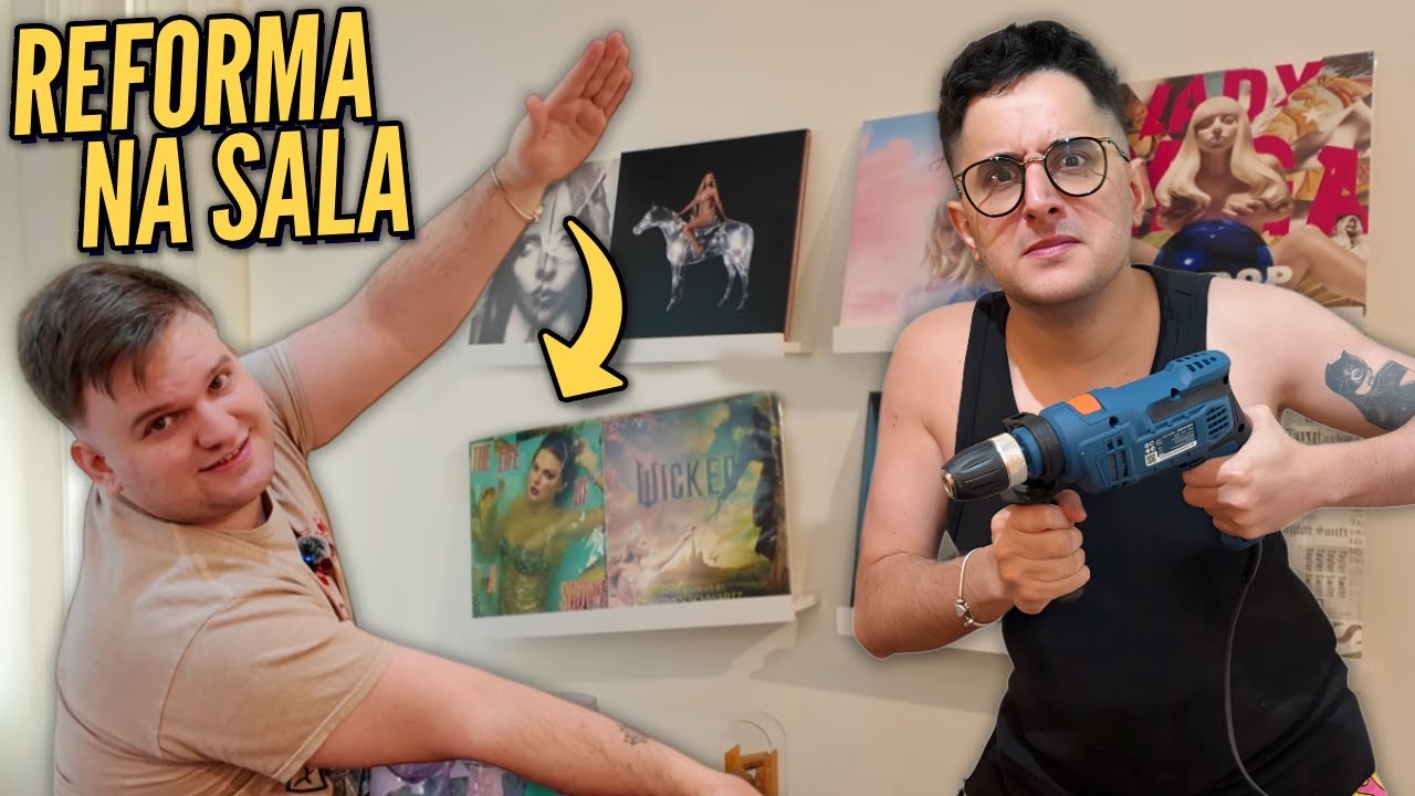 TENTANDO CONSERTAR a PRATELEIRA TORTA (última tentativa)