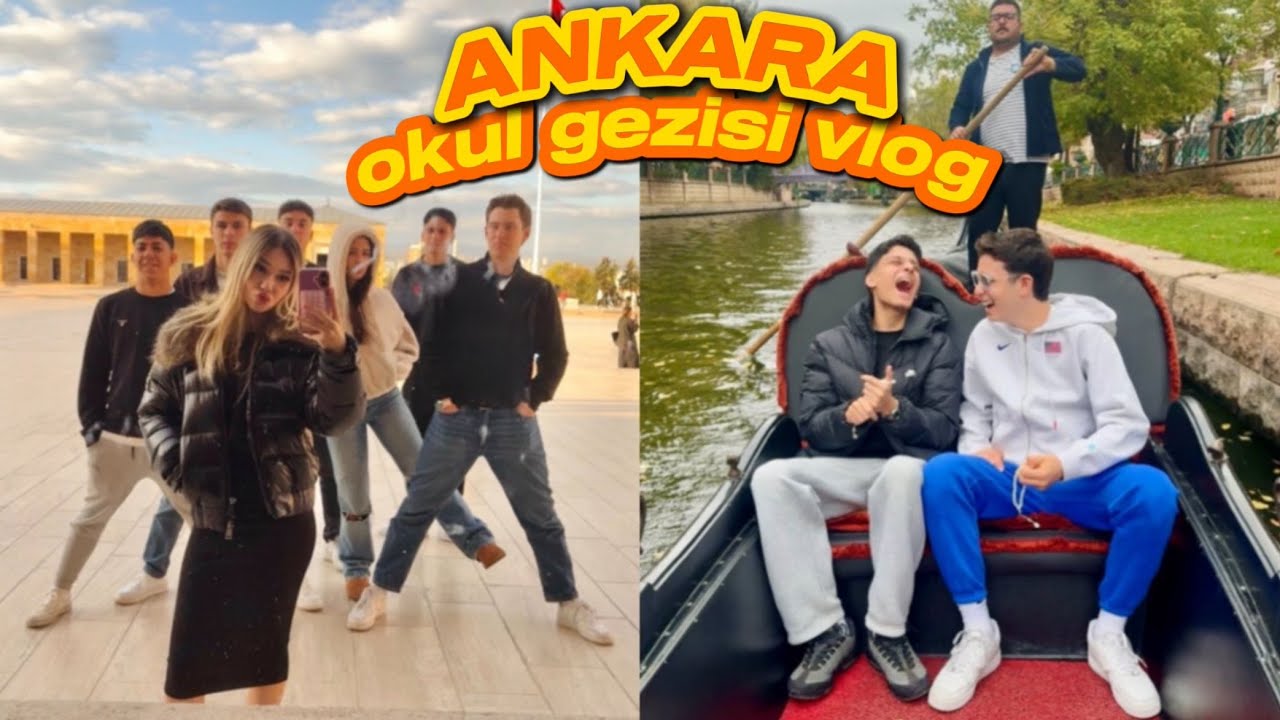 ANKARA OKUL GEZİSİ VLOG! ~Destina Kaya