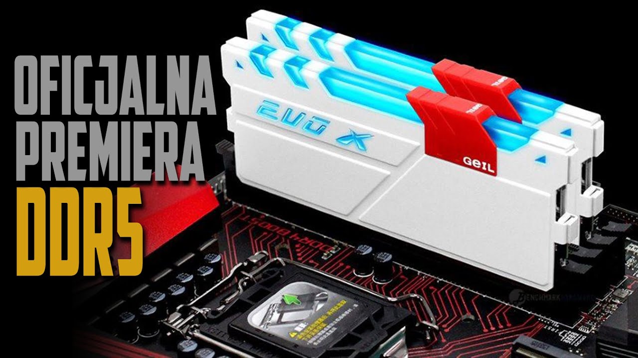 Pierwsza oficjalna premiera DDR5 + KONKURSY - #TechNIUS 213