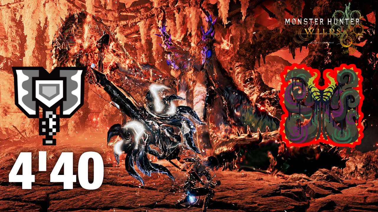 【MHWs/PS5】歴戦王ヌ•エグドラ チャージアックス ソロ 4'40