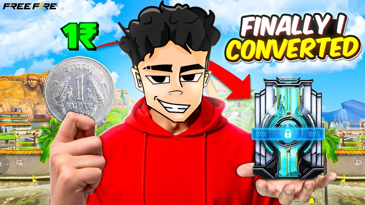 I Turned ₹1 Into an Ink Hyperbook in 24 Hours Challenge!😱 — FREE FIRE