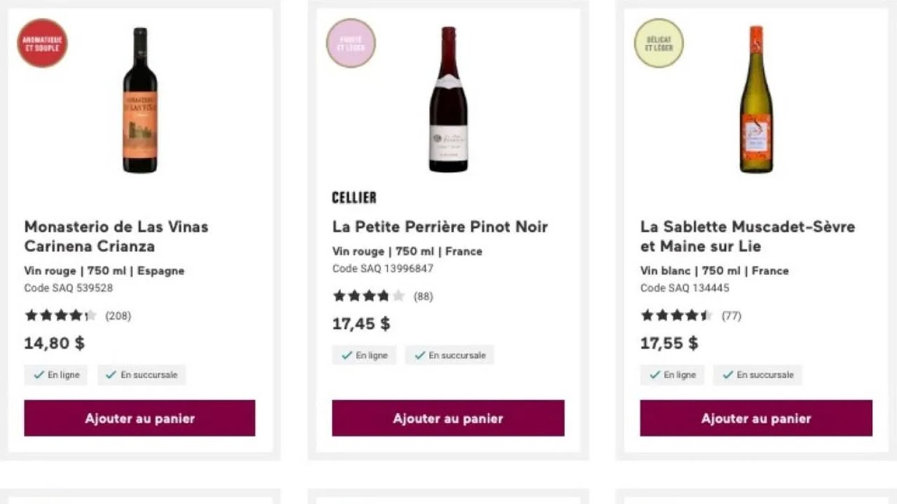 Circulaire SAQ du 5 au 22 mars 2026 – spéciaux de la semaine