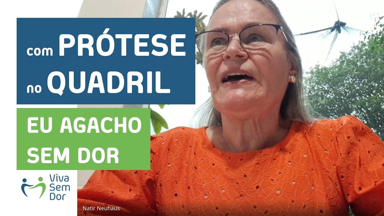 Fiz pr&oacute;tese no quadril e voltei a agachar sem dor com estes exerc&iacute;cios