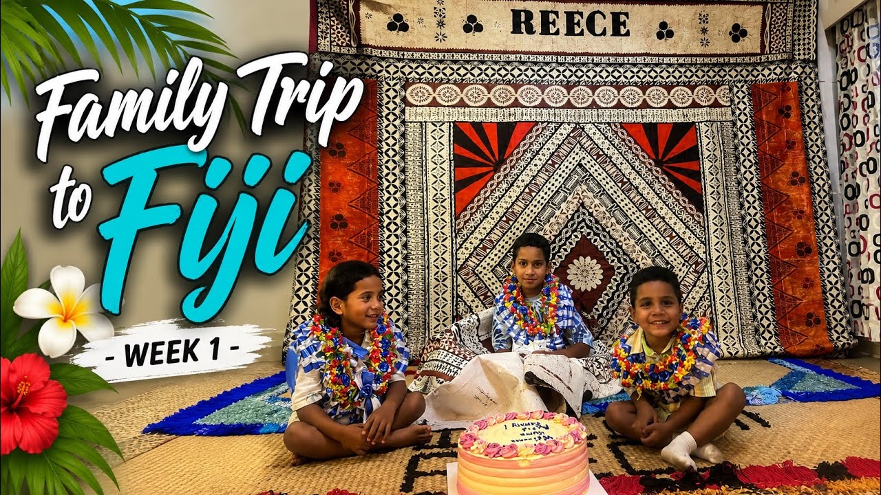 Fiji Family Trip Week 1 - Wedding Bells 🔔 💐