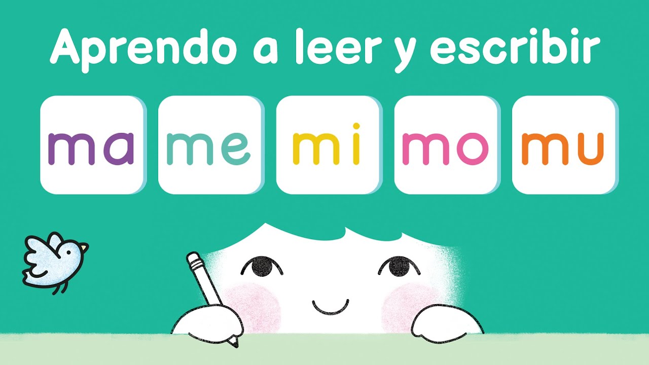 Aprender a leer las sílabas  ma me mi mo mu