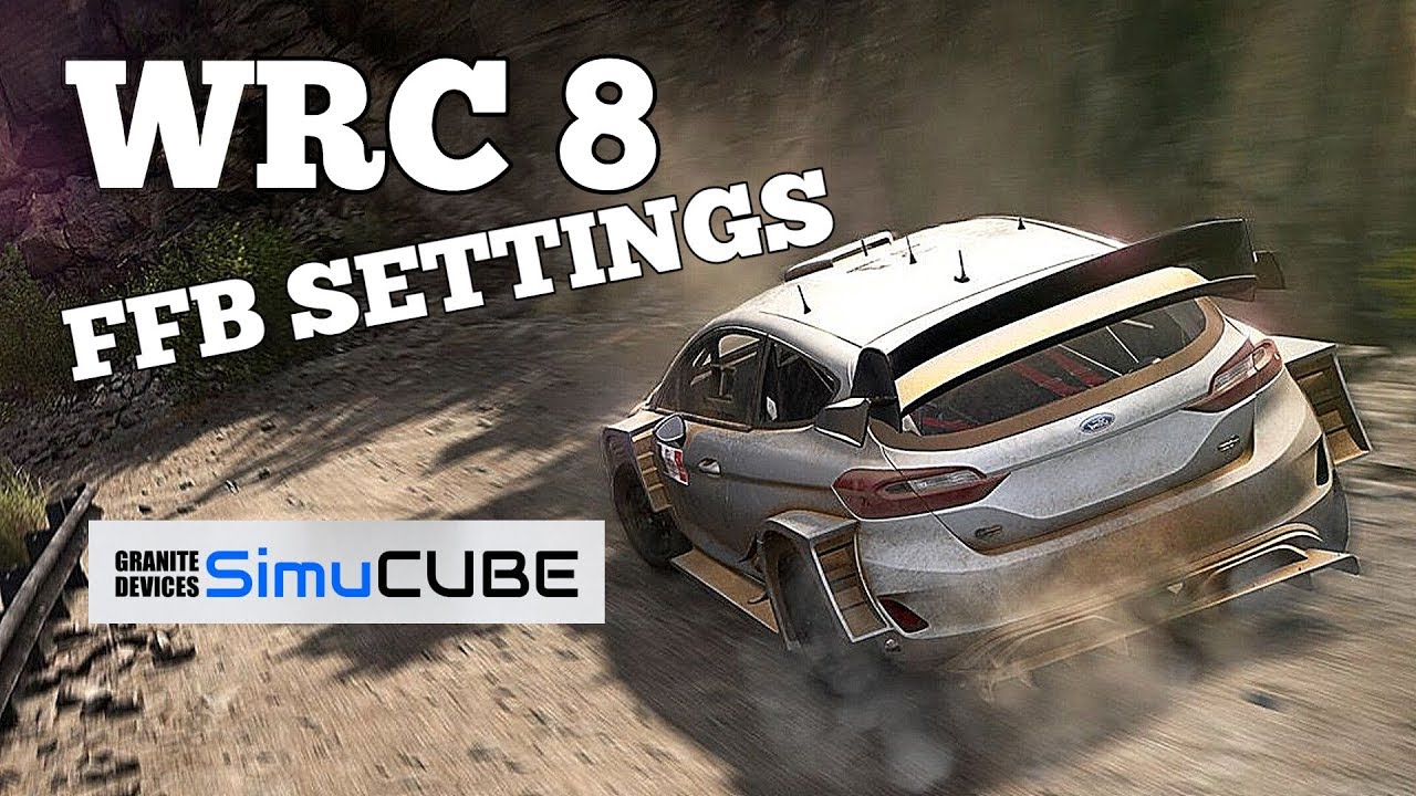 WRC 8 My FFB Settings for Simucube