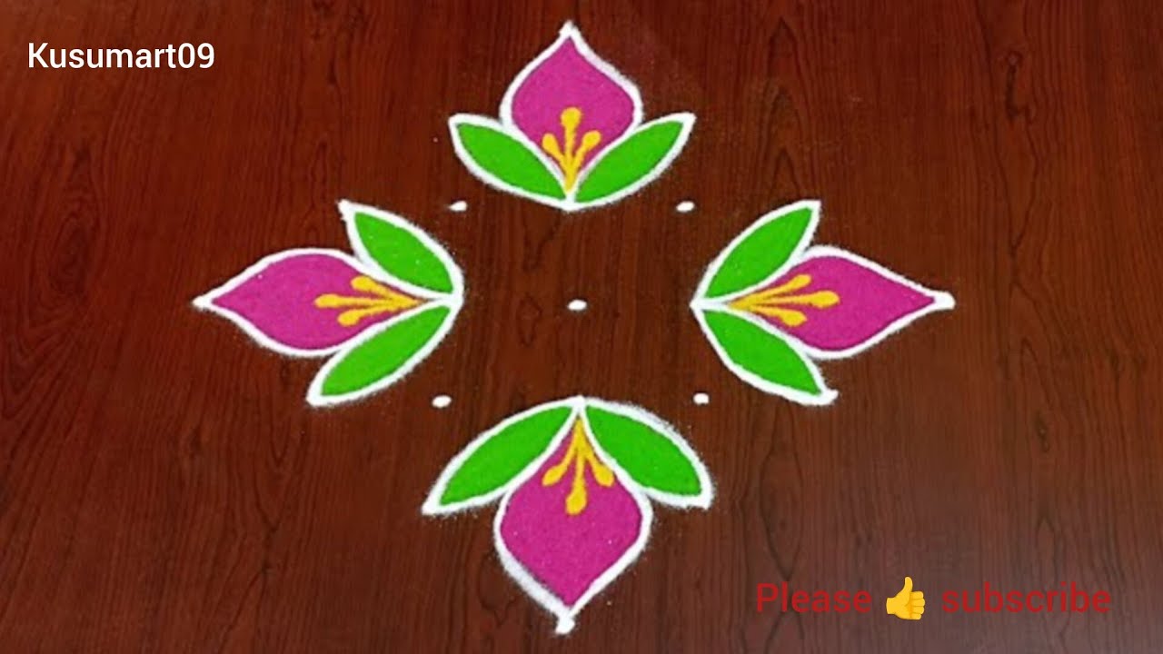 Maha Shivaratri Special Rangoli designs| 5+3 Dots Shivaratri Muggulu| Daily Simple Rangoli Kolams 