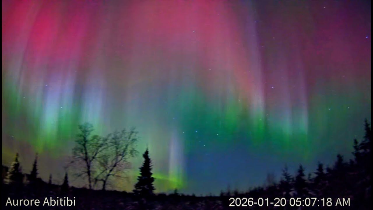 Aurora live Abitibi Québec