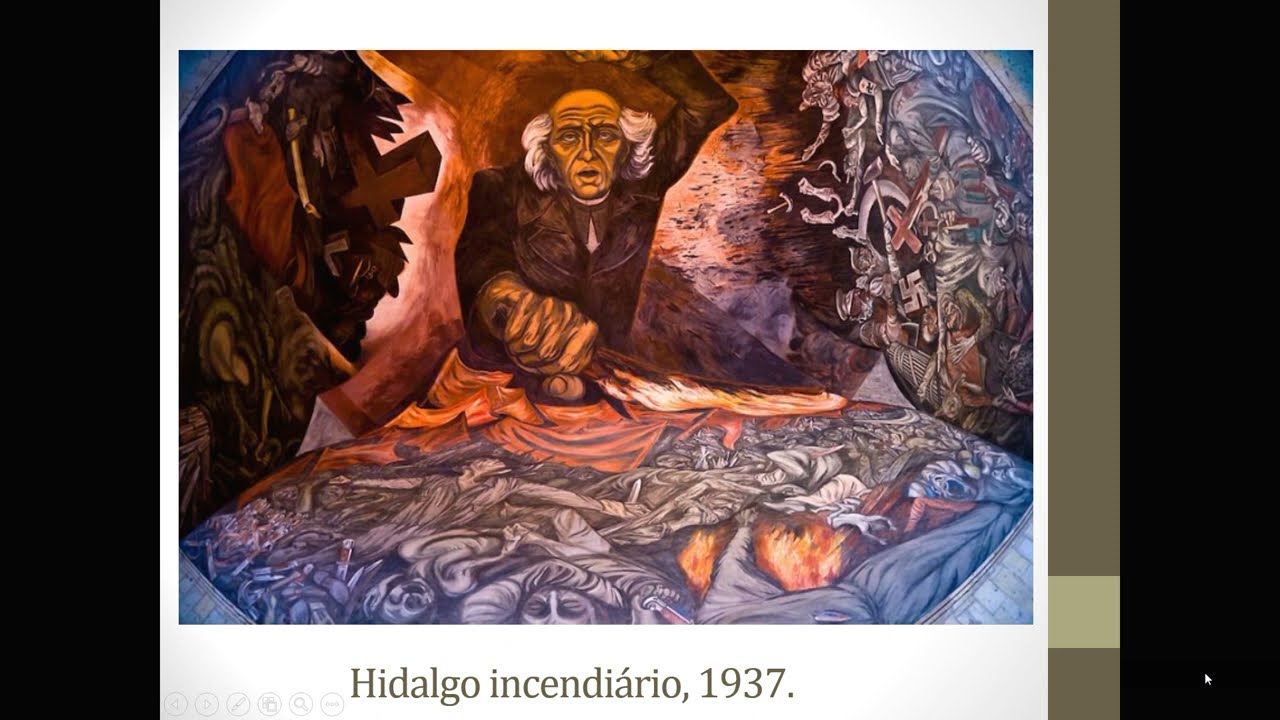 OBRA ANTIGA DO PAS 3 ANÁLISE DA OBRA HIDALGO INCENDIÁRIO - JOSÉ CLEMENTE OROZCO