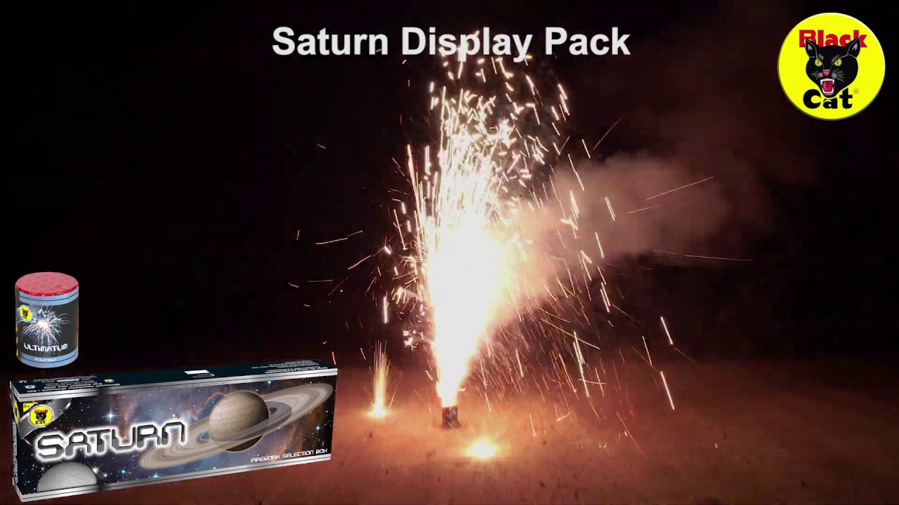 Saturn Firework Selection Box by Black Cat Fireworks