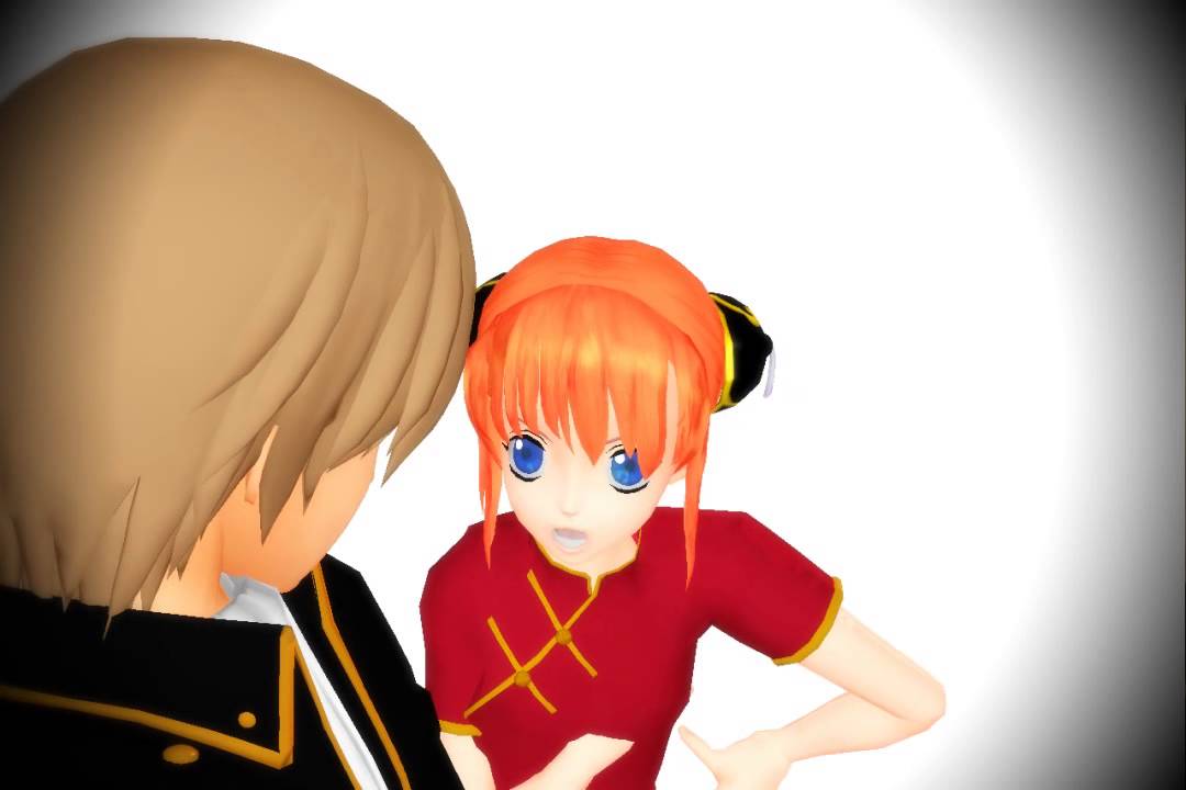 【MMD銀魂/GinTama】Anything You Can Do I Can Do Better 【Okita + Kagura】