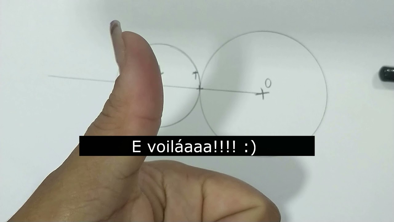 Tangência entre duas circunferências de círculo