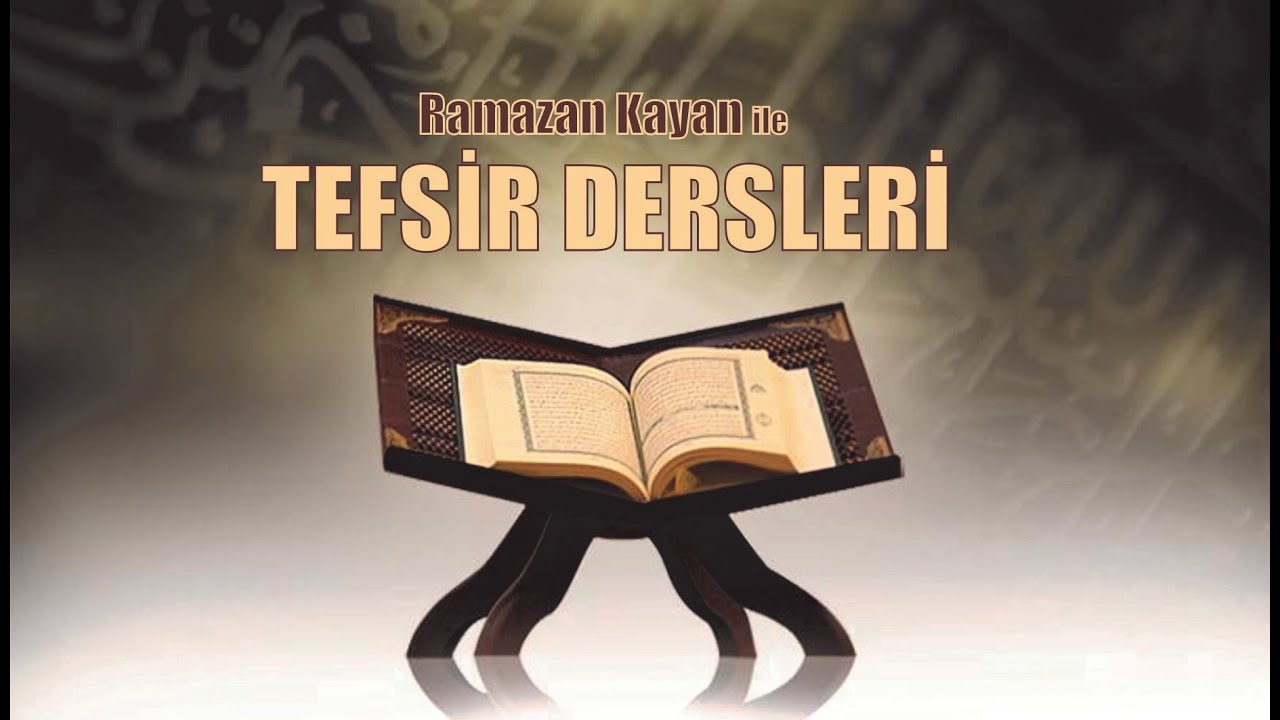 Kehf Suresi 23-31 | Ramazan Kayan - Tefsir Dersleri