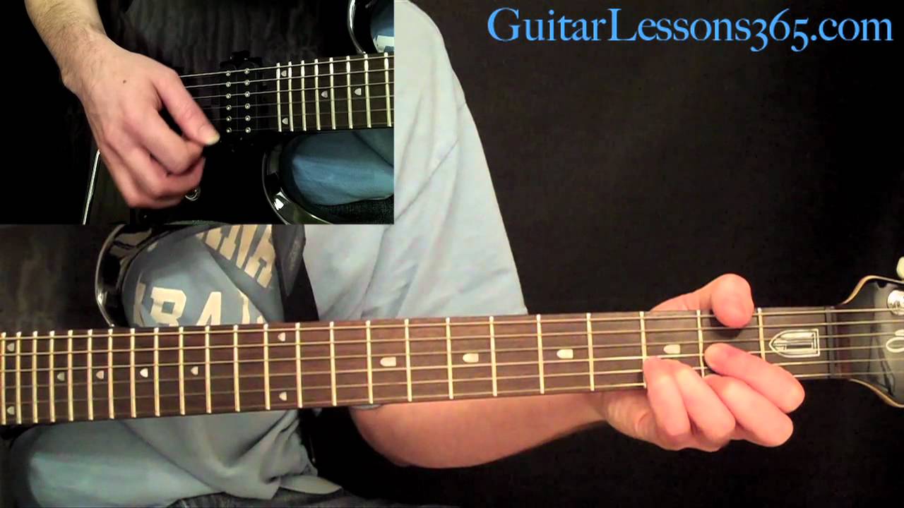Nothin But A Good Time Guitar Lesson Pt.1 - Poison - All Rhythm Guitar Parts